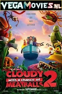 Cloudy With a Chance of Meatballs 2 (2013) Dual Audio {Hindi-English} 480p - 720p - 1080p