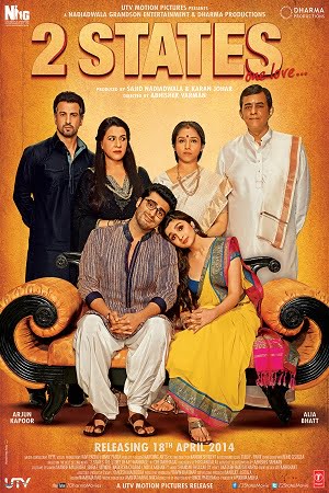 2 States (2014) Hindi Full Movie 480p - 720p - 1080p