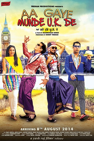 Aa Gaye Munde U.K. De (2014) Punjabi Full Movie 720p HDRip