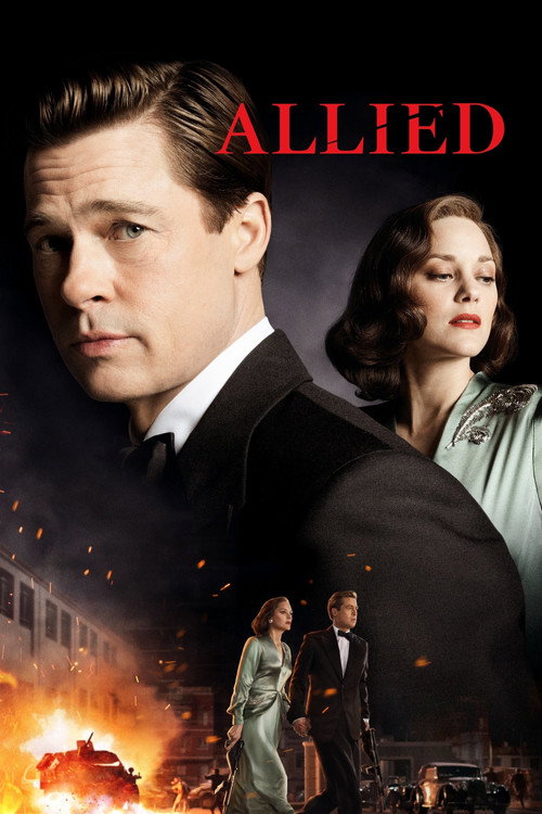 Allied (2016) Dual Audio {Hindi-English} BluRay 480p - 720p - 1080p