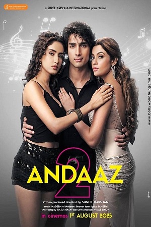 Andaaz 2 (2025) Hindi Line Full Movie 480p - 720p - 1080p HDTC