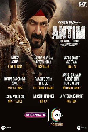 Antim (2021) WEB-DL Hindi Full Movie 480p - 720p - 1080p