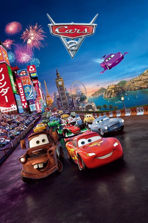 Cars 2 (2011) Blu-Ray Dual Audio {Hindi-English} 480p - 720p - 1080p