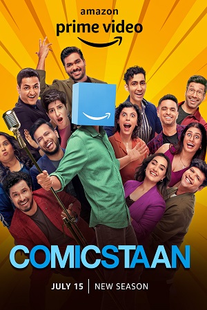 Comicstaan (Season 1 – 3) Hindi Complete [Amazon Prime Video] WEB Series 480p - 720p WEB-DL