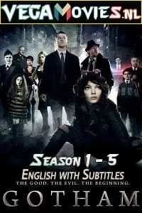 Gotham (Season 1 – 5) Complete TV Series {English With Subtitles} 720p WEB-DL