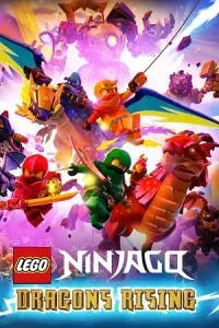 LEGO Ninjago Dragons Rising – Netflix (2023) Season 1 {Hindi ORG. + English} Complete WEB Series 480p - 720p WEB-DL