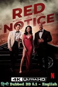 Red Notice – Netflix Original (2021) Dual Audio {Hindi-English} 480p - 720p - 1080p - 2160p