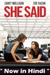 She Said (2022) Dual Audio ORG. {Hindi 5.1 DD – English} 480p - 720p - 1080p