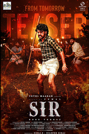 Sir (2024) AMZN WEBRip ORG. Dual Audio [Hindi DD 5.1 – Tamil] Full Movie 480p - 720p - 1080p