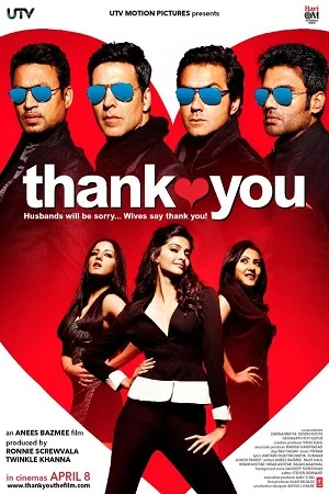 Thank You (2011) Hindi Full Movie BluRay 480p - 720p - 1080p
