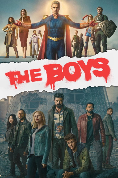 The Boys (Season 5) Prime Video: Dual Audio {Hindi-English} WEB-DL 480p - 720p - 1080p & 2160p 4K SDR – (All 8 Episodes)