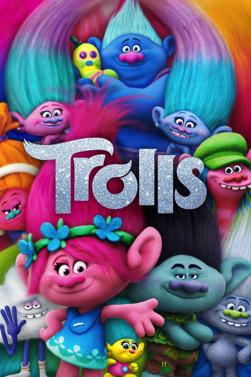 Trolls (2016) BluRay Dual Audio {Hindi-English} 480p - 720p - 1080p