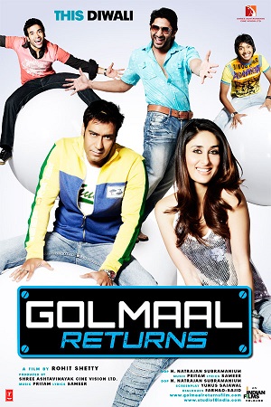 Golmaal Returns (2008) Hindi Full Movie 480p - 720p - 1080p